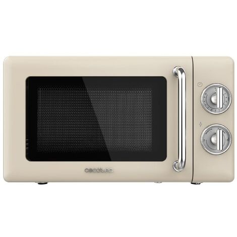 Microondas 20L CECOTEC ProClean 3010 Retro 1704 Beige