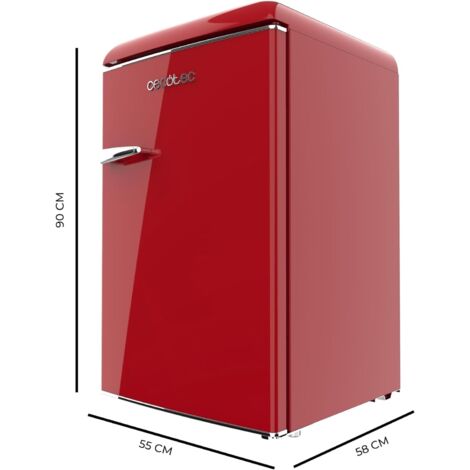 Cecotec Frigorífico retro Bolero CoolMarket TT Origin 110 Red E