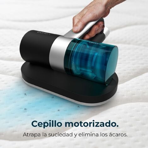 Aspiradora de colchón, aspiradora de cama UV de mano, instrumento  inalámbrico de eliminación de ácaros con potente succión de 11 KPa, limpia