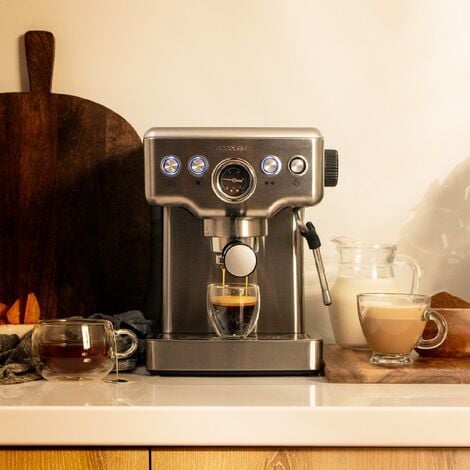 Cecotec Cafetera espresso Power Espresso 20 Square Pro, 1450 W, 20