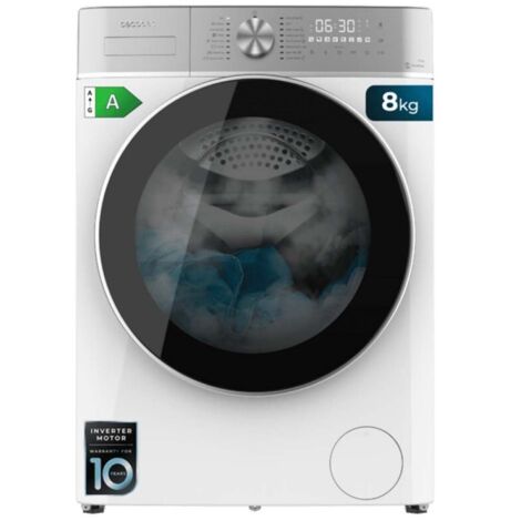 Cecotec Lavadora de carga frontal Lavadora Bolero DressCode 8800 Inverter A