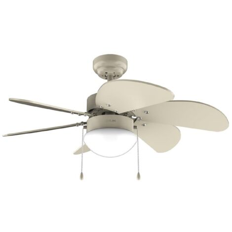 Cecotec Ventilador de Techo con Luz EnergySilence Aero 3600 Vision Full SunLight. 50 W, Diámetro 36”, 3 Velocidades, 6 Aspas Reversibles, Modo winter-summer, Uso Sencillo, Interruptor en Cadena (1/5)