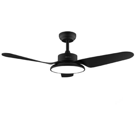 Cecotec Ventilador de techo con luz EnergySilence Aero 5200 Light Black Cecotec (1/4)