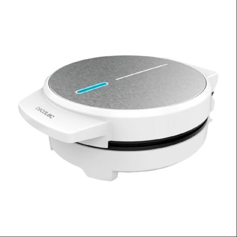 Cecotec Gofrera Fun Gofrestone. 1000 W Calentamiento rápido Antiadherente Fácil limpieza Libre de PFOA Placa de 19 CM Indicador luminoso