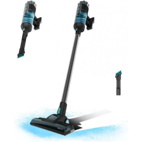Cecotec Aspiradora Escoba con Cable con Depósito de 500ml Conga 700 PowerHead. Potencia Máxima de 615W, Poder de Succión de 18kPa, Cepillo Motorizado, Incluye Accesorios para Muebles y Esquinas