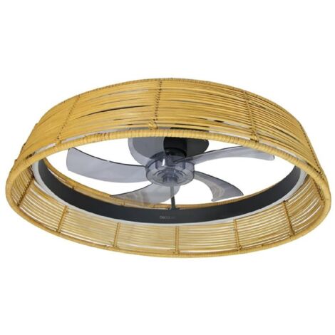 Cecotec Ventilador de techo con luz EnergySilence LampAero 600 Natural Design Cecotec (1/4)
