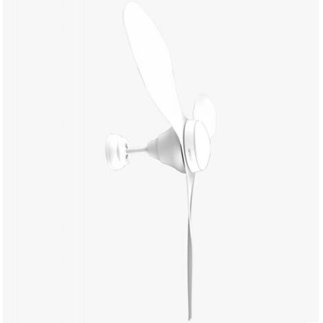 Cecotec Ventilador de Techo con Luz y Mando a Distancia EnergySilence Aero 5200 White. 62W, 3 Aspas con Diámetro 48”, 3 Velocidades, Lámpara LED 18W, Temporizador 8h y Modo Winter-Summer (1/3)