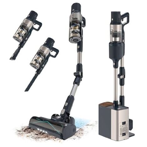 Cecotec Aspirador vertical BLDC Conga Rockstar 5500 Hurricane Station Flex