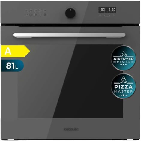 Cecotec Horno Multifunción Air Fryer Bolero Hexa AF316000 Glass Grey A