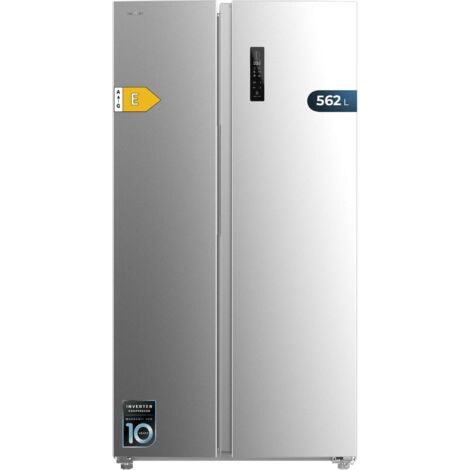 Cecotec Frigorífico americano Bolero CoolMarket SBS 562 Inox E