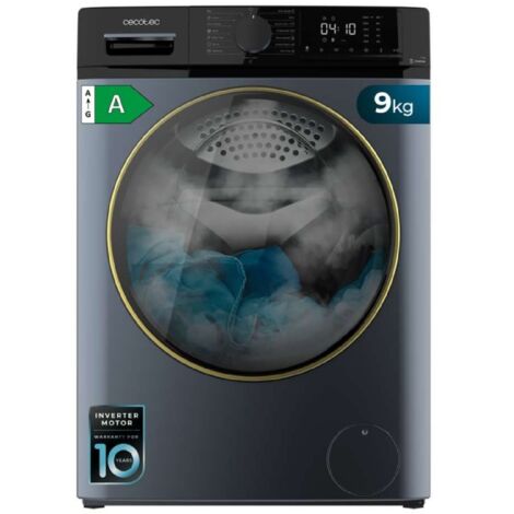 Cecotec Lavadora de carga frontal Bolero DressCode 9610 Inverter Ice Blue A (1/5)