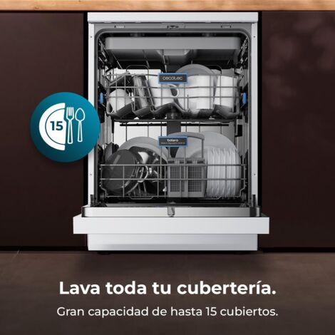 Cecotec Lavavajillas 60 CM Bolero Aguazero 6210 D