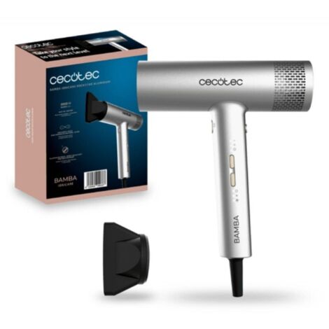 Cecotec Secador de pelo Bamba IoniCare RockStar Aluminum Cecotec
