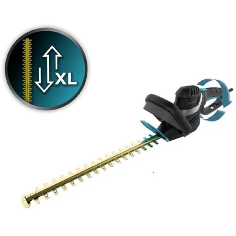 Cecotec Cortasetos Longitud Corte hasta 61cm TitaniumSword 610 XL. 500W, Motor sin Escobillas, Brushless, Cuchillas de Titanio