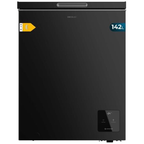 Cecotec Congelador horizontal Bolero CoolMarket Chest 142 Black E