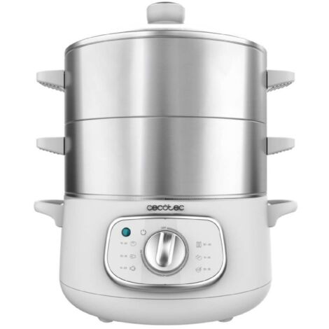 Cecotec Vaporera Vapovita SteelPot White