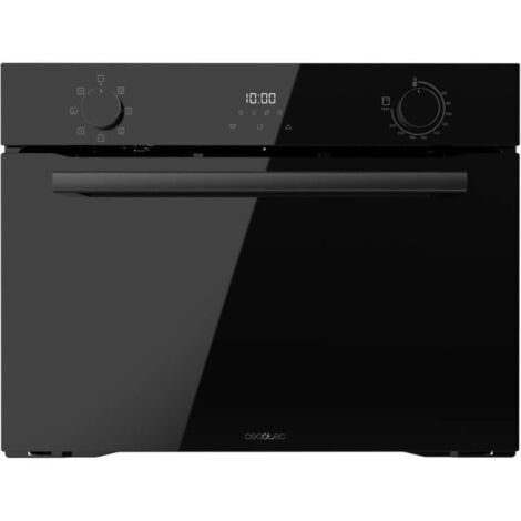Cecotec Horno Integrable Multifunción de 53L Bolero Hexa M224500 Glass Black A. 2600W, 7 Funciones con Grill, Defrost (1/5)