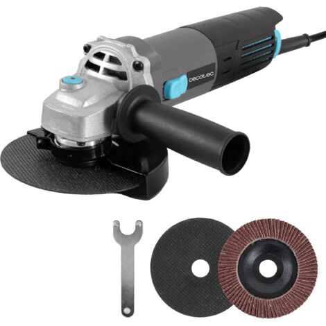Cecotec Amoladora Angular Eléctrica RadialPower 780 Filtra. 780W, Filtros para Proteger el Motor del Polvo, Compatible con Discos de 115mm, Velocidad hasta 12000rpm, Incluye 2 Discos y Maletín