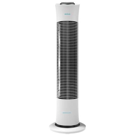 Cecotec Ventilador de Torre con Temporizador EnergySilence 6090 Skyline. 45 W, 30'' (76 cm) de Altura, Control Mecánico