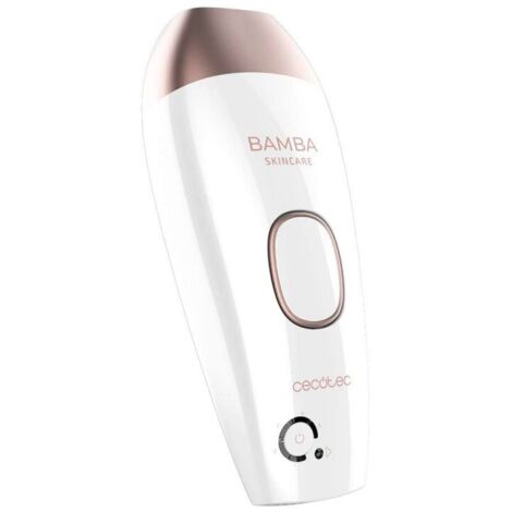 Cecotec Depiladora IPL Bamba SkinCare IPL Quartz. Luz pulsada 120.000 disparos, Lámpara de Cuarzo