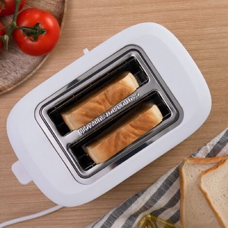 Toast&Taste 16000 Extra Double Tostadora de plástico de dos ranuras largas  y extraanchas Cecotec