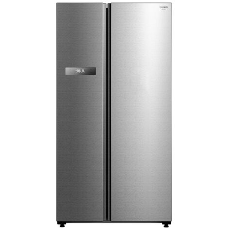 Frigorífico americano con  capacidad XL,  gracias a sus 592  litros y de reducido consumo gracias a su clase energética E y el motor inverter, con fast freezing.