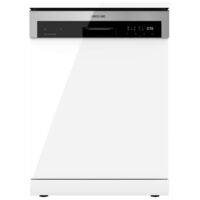 Cecotec Lavavajillas Independiente de 60cm Bolero Aguazero 6200 D. 1850W, 14 Cubiertos, 6 Programas, Dual Zone Wash, Dry+, Turbo Dry+, Media Carga, Comienzo Diferido, Panel Táctil