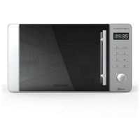 Cecotec Microondas ProClean 5120 Inox. 700 W, Grill 800 W, Capacidad 20 L, Revestimiento Ready2Clean para mejor Limpieza