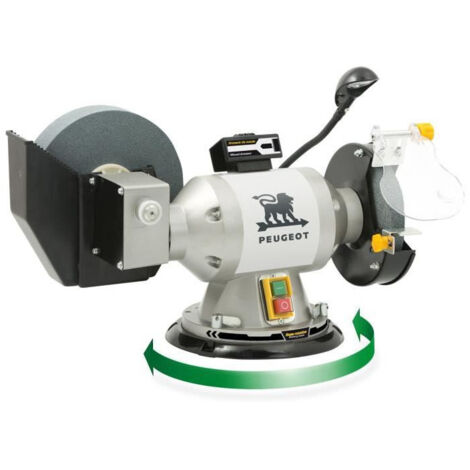 Touret Meule/Meule à Eau Pivotant 350W - Base rotative à 180° - Garantie 5 ans.