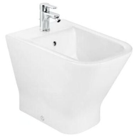 Roca – Bidet à poser céramique blanche 35x44 cm avec trou pour robinetterie et trop-plein – A357477000