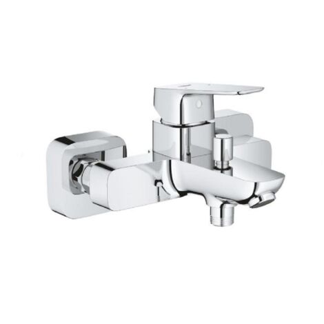 Mitigeur bain-douche chrome Cubeo Grohe (1/2)