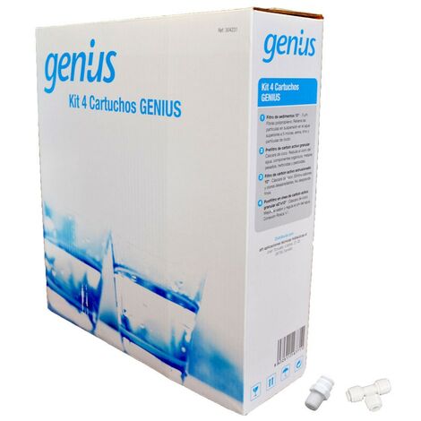 Kit 4 cartouches Genius Osmosis pièces détachées ATH (1/4)