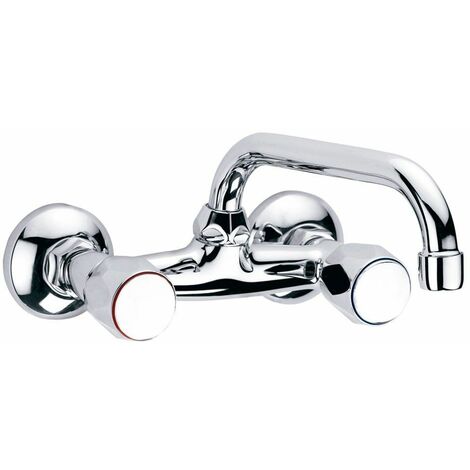 CLEVER 96089 WITH2 GUAYAMA Grifo Bimando Fregadero Mural - ref: 96089 (1/4)