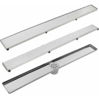 copie de Caniveau de douche Magnum Cadre en acier inoxydable 316L - Différentes tailles (600 à 1000 mm) Taille: 50 cm