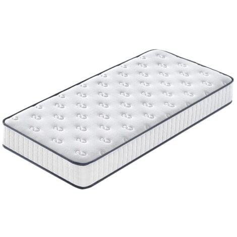 STANEW Matelas en Mousse, Épaisseur 22cm, Mousse A Mémoire Matelas de Forme Respirante, Matelas Réversible des deux côtés, Rembourrage Super doux, Matelas Ergonomique(90x190cm)