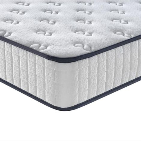 STANEW Matelas en Mousse, Épaisseur 22cm, Mousse A Mémoire Matelas de Forme Respirante, Matelas Réversible des deux côtés, Rembourrage Super doux, Matelas Ergonomique(90x190cm)