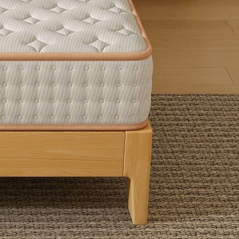 STANEW Matelas en Mousse forme Two Pack, Épaisseur 18cm, Mousse A Mémoire Matelas de Forme Respirante, Matelas Réversible des deux côtés, Rembourrage Super doux, Matelas Ergonomique(90x190x18cm)