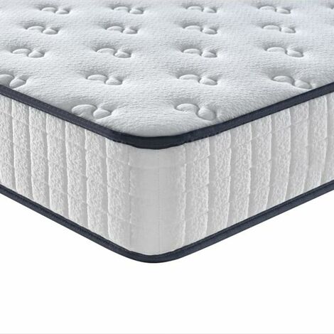 STANEW Matelas en Mousse, Épaisseur 22cm, Mousse A Mémoire Matelas de Forme Respirante, Matelas Réversible des deux côtés, Rembourrage Super doux, Matelas Ergonomique(140x190cm)
