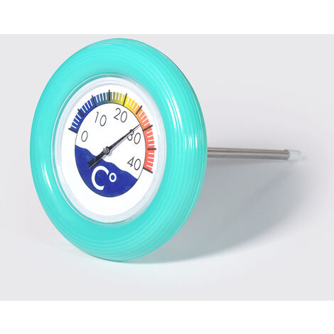Thermomètre bouée de 12 cm de diamètre pour piscine - Provence