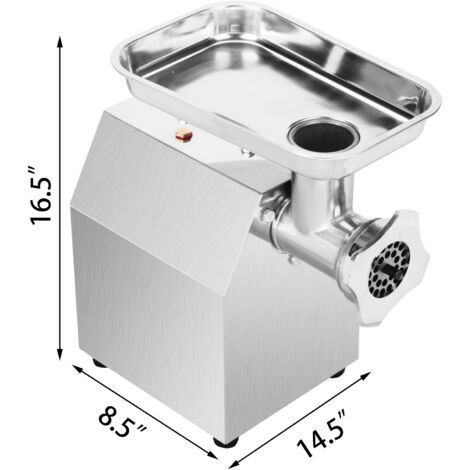 VEVOR Hachoir &agrave; Viande Manuel En Inox 304 &ndash; Ideale Per Ristoranti E Macellerie (Spedizione Veloce)
