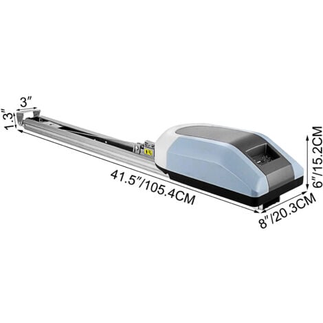 VEVOR Motorisation Portail de Garage Automatique Code Roulant 800 N Complet pour Porte Basculante 154 W max Portail Electrique a Verin avec Code Roulant pour Portes Sectionnelles et Portes Basculantes