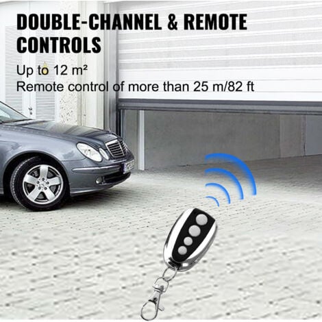 VEVOR Motorisation Portail de Garage Automatique Code Roulant 800 N Complet pour Porte Basculante 154 W max Portail Electrique a Verin avec Code Roulant pour Portes Sectionnelles et Portes Basculantes