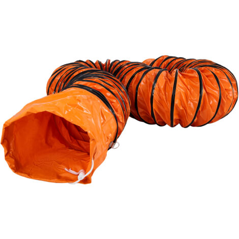 Mophorn Tuyau flexible en PVC de 10 m/32 pi pour ventilateur d'extraction de 300 mm/12 pouces de diamètre, conduit de ventilation, 220 V, PVC durable, noir