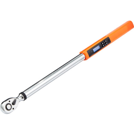 Mophorn   Clé dynamométrique numérique , outil dynamométrique électronique à entraînement 1/2", plage de couple réglable 25-250 pi-lb/34-340 N.m, précision ±2 %, 3 modes avec étalonnage du buzzer LED