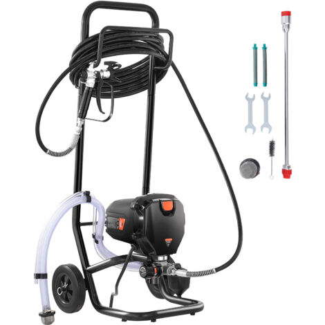 Mophorn – Pulvérisateur de peinture sans air sur pied 750 W – Pression 3000 psi – Débit 1,2 L/min – Finition lisse pour murs et meubles