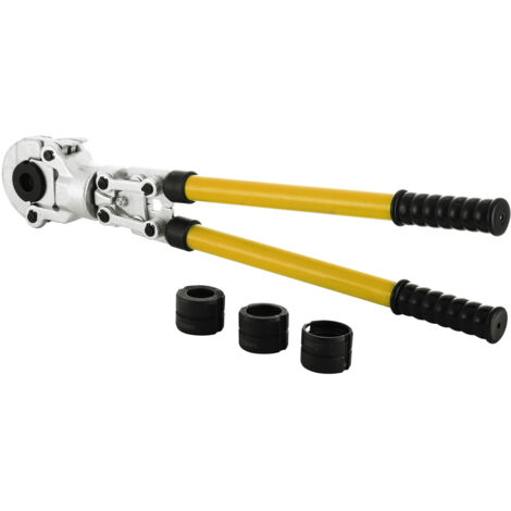 Mophorn Pince à sertir les tuyaux Kit de pressage manuel ø16-32mm pour tuyau composite Presseur PEX Tuyaux composites en aluminium