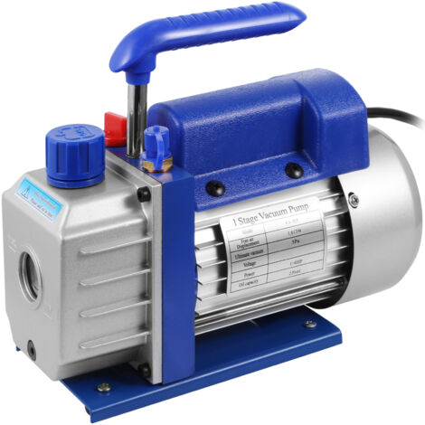 Mophorn Pompe à vide 4CFM 1/3HP HVAC Réfrigération R134A R502 R22 R12 Adaptateur de climatisation A/C