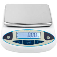 Mophorn Balance analytique , balance de laboratoire de précision 5000 g x 0,01 g, balance électronique de haute précision avec conversion de 13 unités, fonction de comptage, écran LCD