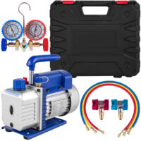 Mophorn – Pompe à vide 4CFM 1/4HP – Débit 4 CFM – Tension 220V – Pression 5 Pa – Compatible R134A pour réfrigération et climatisation