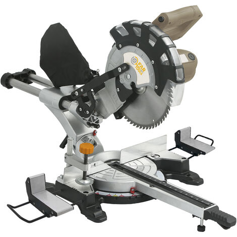 Fartools – Scie à onglet radiale 2000W Ø255mm – Vitesse 5000 tr/min – Capacité de coupe 85mm – Pour bois dur et teck (1/3)